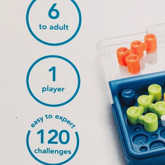 Smart Games IQ Blox - Brain Teasing Puzzle Game 120 Challenges New Sealed Age 6+ - Picture 11 of 12